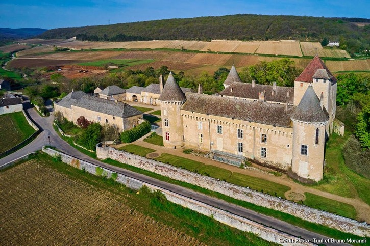 Le château de Rully, en Saône-et-Loire