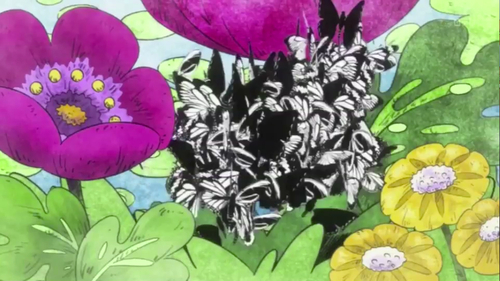 ➤ Explicite MK-Monarch dans une série japonaise : Lupin III, Fujiko Mine