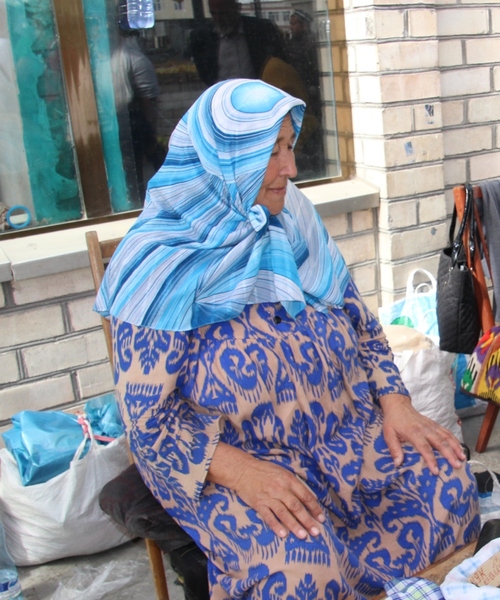 Le bazar de Marguilan (Ouzbékistan)