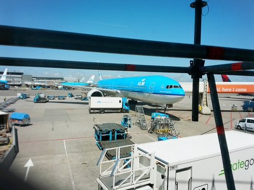Le gros avion de chez KLM