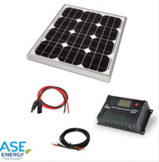 Le kit solaire de 20W à 50W