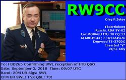 SWL FT8 By F80265