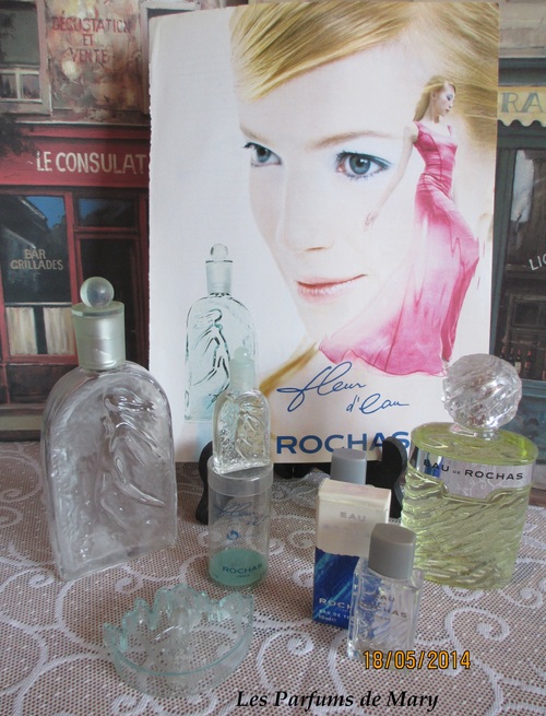 Parfums "EAU DE ROCHAS et FLEUR D'EAU" de ROCHAS.....