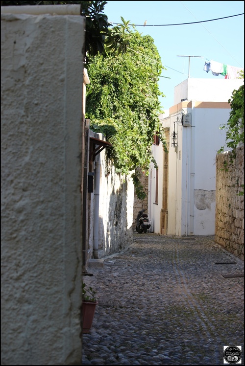 La vieille ville de Rhodes, l'île de Rhodes