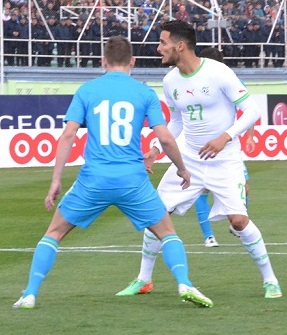 Mercredi 5.3.2014 à Blida Amical EN-Solvénie 2-0