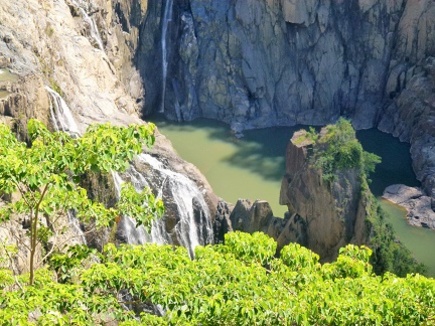 Les chutes de Barron