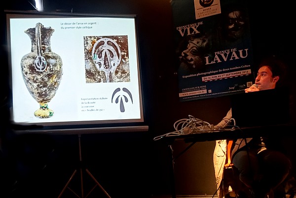 "Le prince de Lavau" une conférence de Bastien Dupuis, archéologue à l'I.N.R.A.P, proposée par les Amis du Musée du Pays Châtillonnais-Trésor de Vix