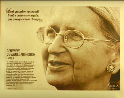 Genevieve De Gaulle Anthonioz Militante Pour Les Droits Humains Ressourcement