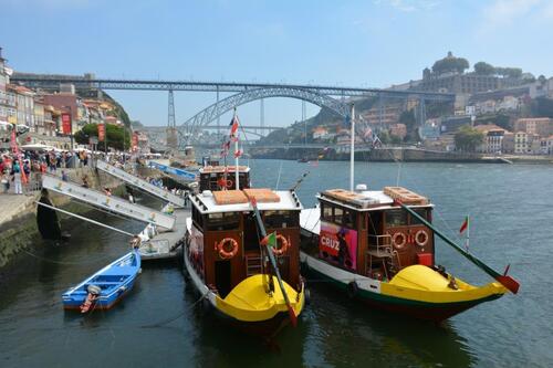 Le pont Dom Luis à Porto