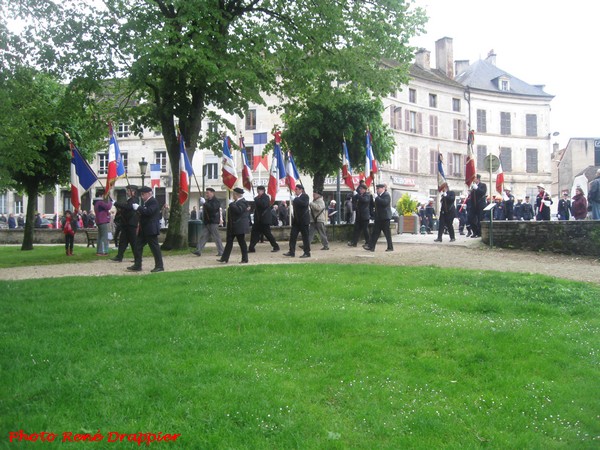 La commémoration du 8 mai  1945 à Châtillon sur Seine