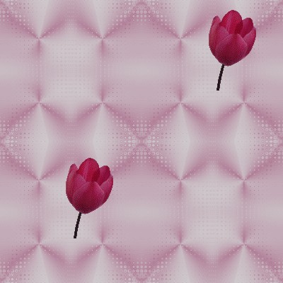 Fonds de blog Tulipes et Roses