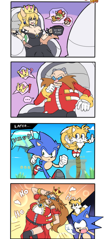 quand eggman met la super couronne