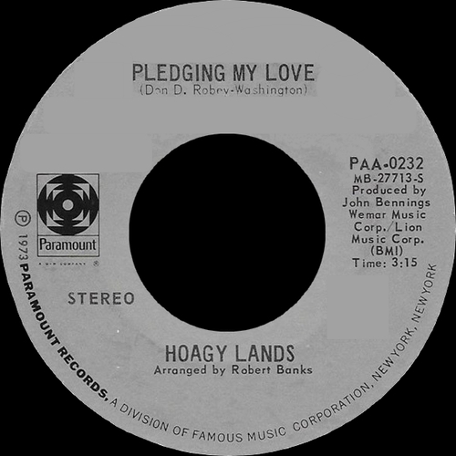 Hoagy Lands : CD " White Gardinia The Singles Years 1966-1973 " SB Records DP 131 [ FR ]