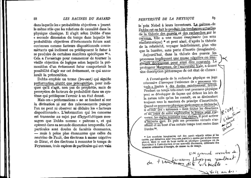 Arthur KOESTLER "Les racines du hasard" pages 67, 89 à 96 et 156