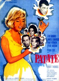 PATATE BOX OFFICE FRANCE 1964