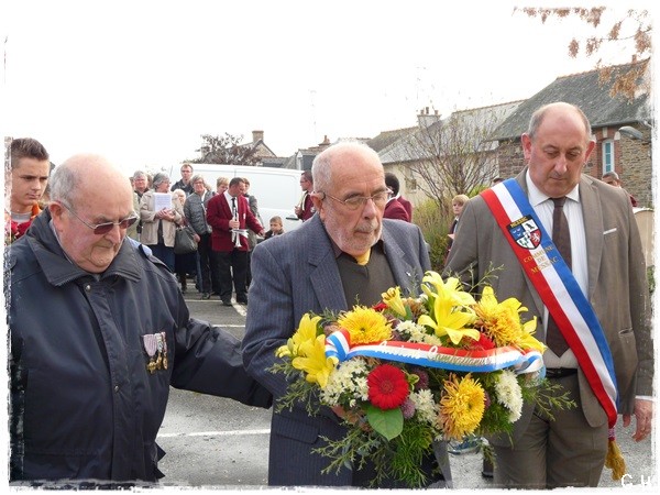 Messac la Commémoration de la Victoire et de la Paix.