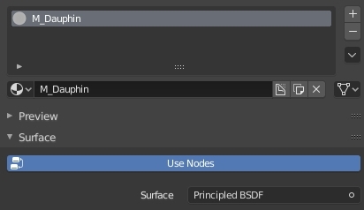 Cliquer sur le bouton Use Nodes
