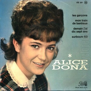 Alice Dona, 1963 premier 45 tours