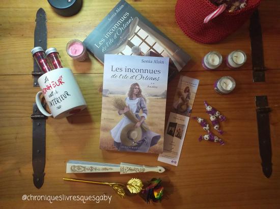 Les inconnues de l'île d'Orléans, tome 2 : Anceline (Sonia Alain)