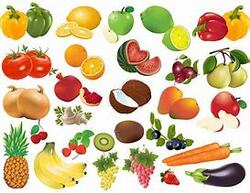 fruits et légumes en anglais