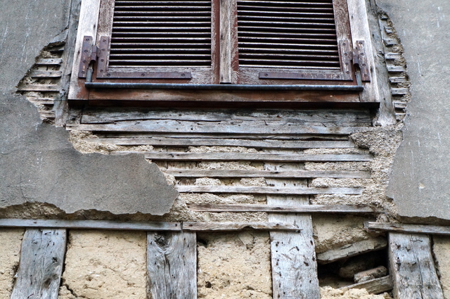 Troyes, les maisons en pans de bois