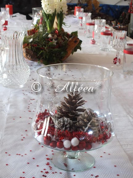 Art de la table #09 - Blanc & Rouge