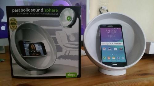 Quand mon Galaxy Note 4 se fait manger par une parabole...