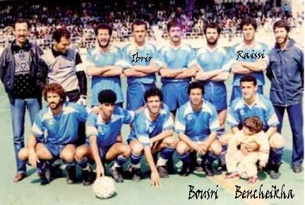 Le Buteur Bousri avec la JSEB en 1987