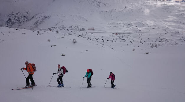 Neige et nuages