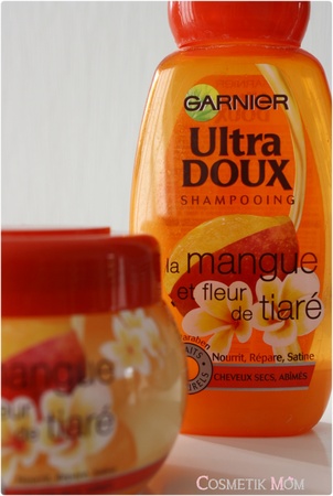 Shampooing et Masque réparateur Mangue et Fleur de Tiaré, Ultra Doux