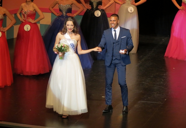 L'élection de  Miss Côte d'Or 2019 au théâtre Gaston Bernard de Châtillon sur Seine..