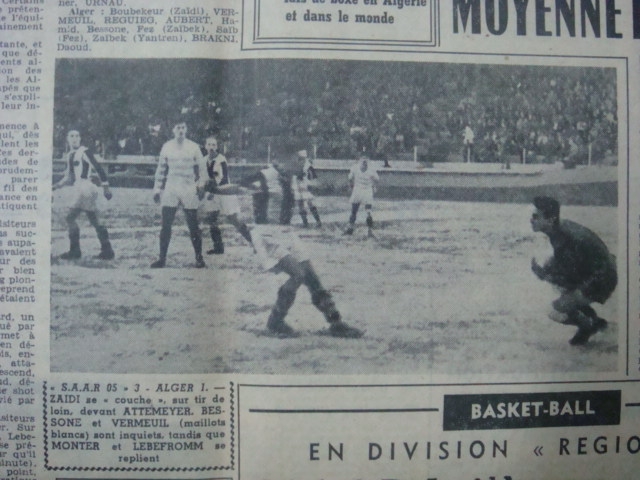 1952 Saar 05-Sélection d'Alger 3-1