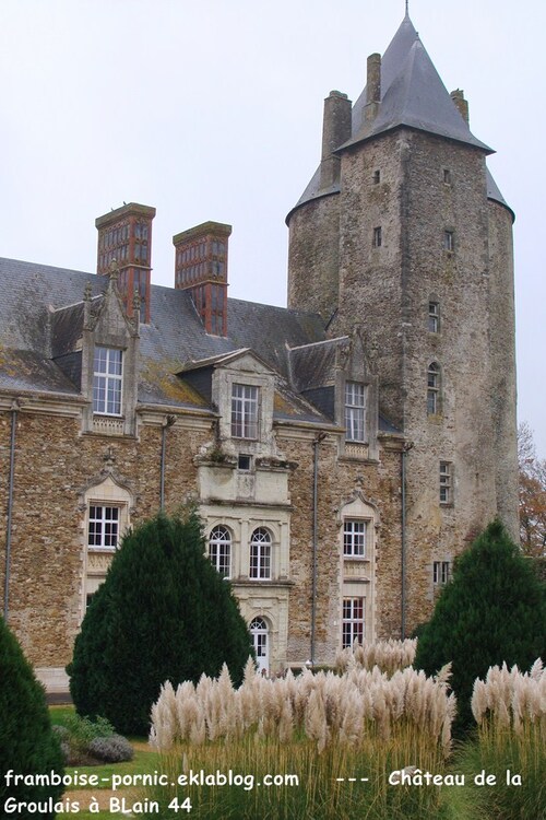 Château de la Groulais à Blain