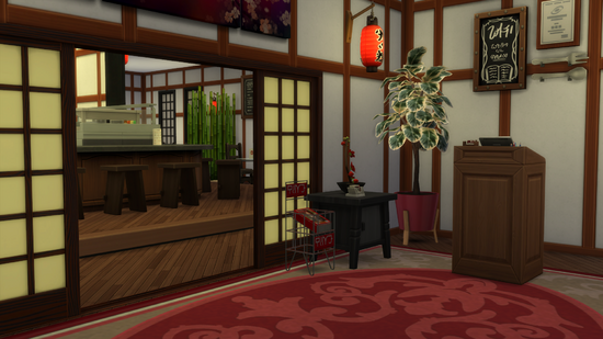 Création Sims 4 | "Royal Japan" - Restaurant 