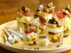 Trifle bananes-fraises