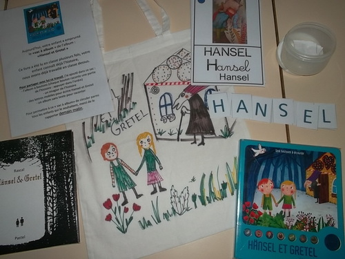 Sac à album "Hansel et Gretel"