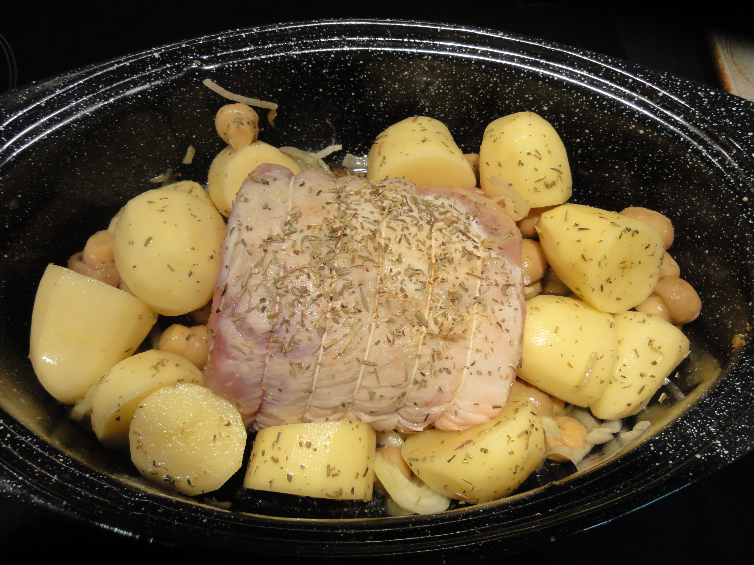 Rôti de porc aux pommes de terre - En toute simplicité