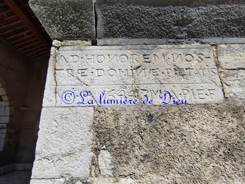Mons (Var), la chapelle Notre-Dame de la Pitié