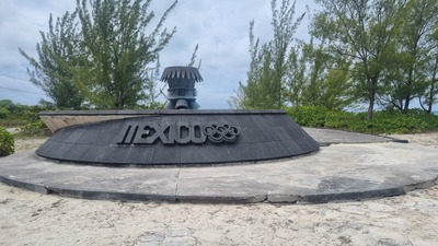 Monument pour la flamme des jeux olympiques de 1968
