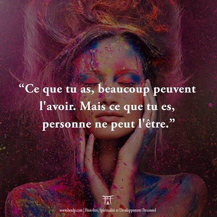 L'être et l'avoir ...