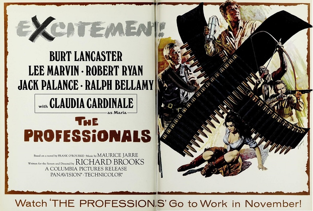 THE PROFESSIONALS BOX OFFICE USA 1966