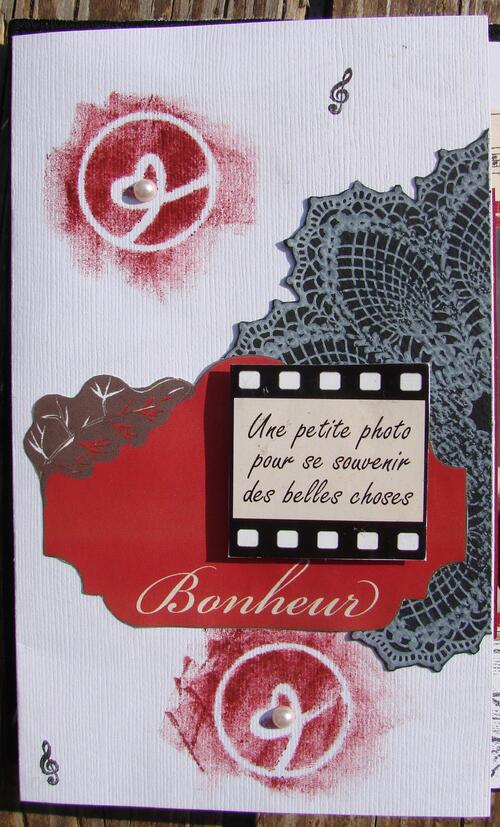 SCRAPBOX de juin 2013 : dame de kit