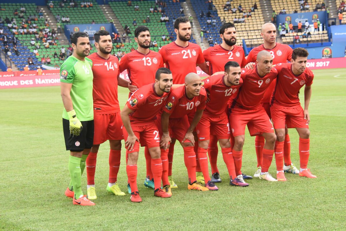 Jeudi 19.1.2017 CAN à Franceville Tunisie-EN 2-1