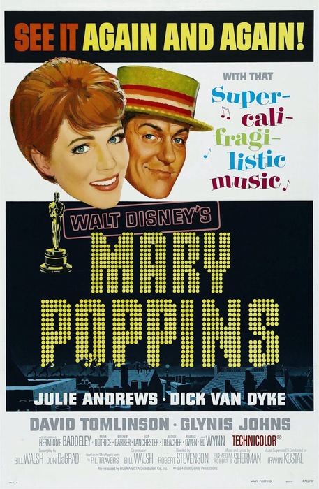 MARY POPPINS - JULIE ANDREWS BOX OFFICE 1965