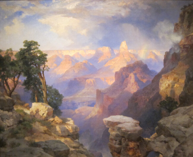 Peinture de : Thomas Moran