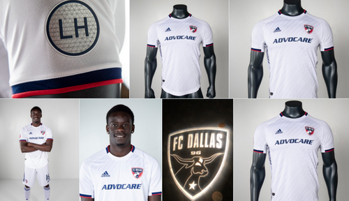maillot FC Dallas blanc 2019-2020 domicile