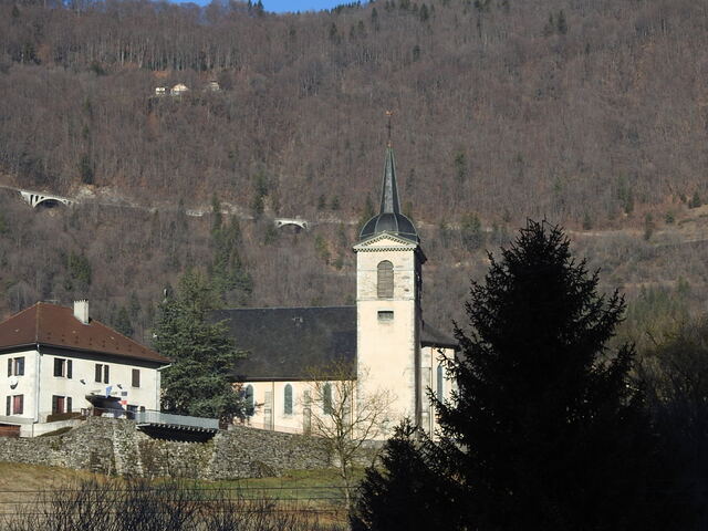 Randonnée vers Marlens en direction d'Annecy