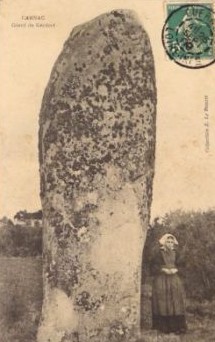 Carnac, menhir "Le géant de Kerdef"