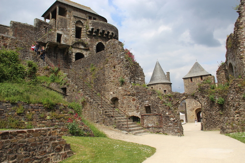 Visite au château de Fougères