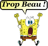 trop beau,bob l'éponge